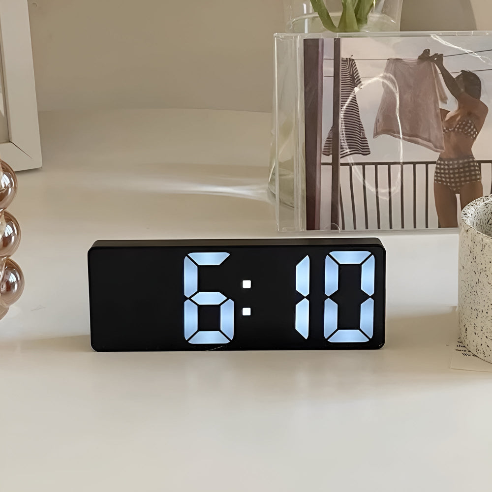 Lisslune | Digital LED Mirror Alarm Clock