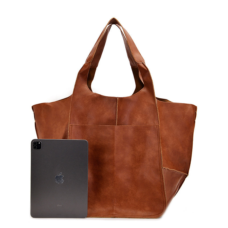 Lisslune | Oversized Weekend Leather Handbags