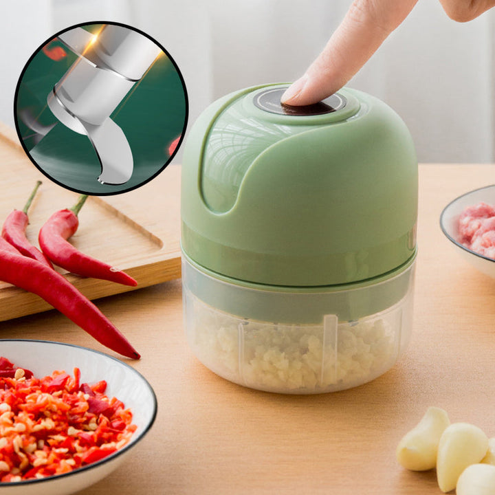 Lisslune | USB rechargeable electric garlic mill