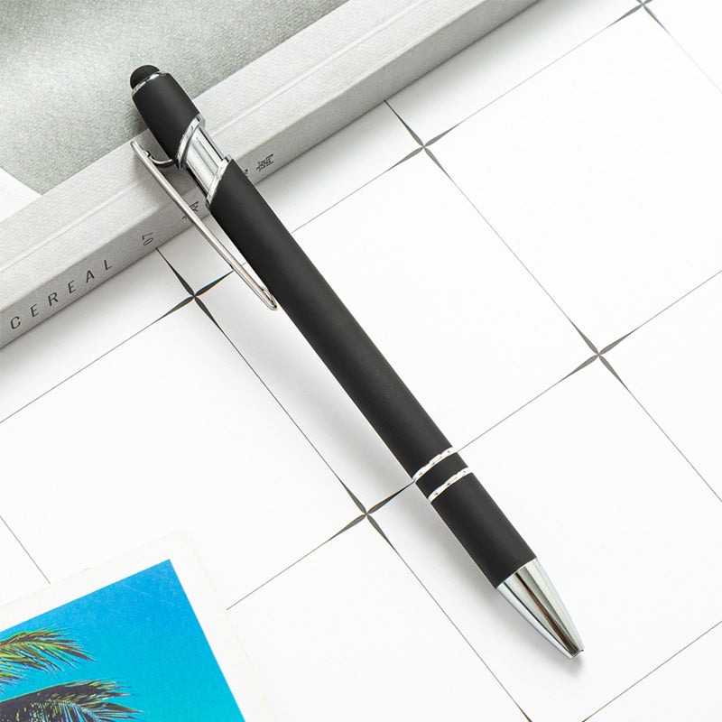 Lisslune | Metal Print Aluminum Ballpoint Pen, 8 Pieces