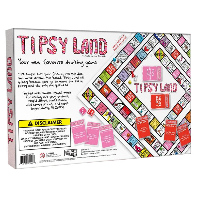 Lisslune | Party Board Game - Fun Drinking Game for Friends