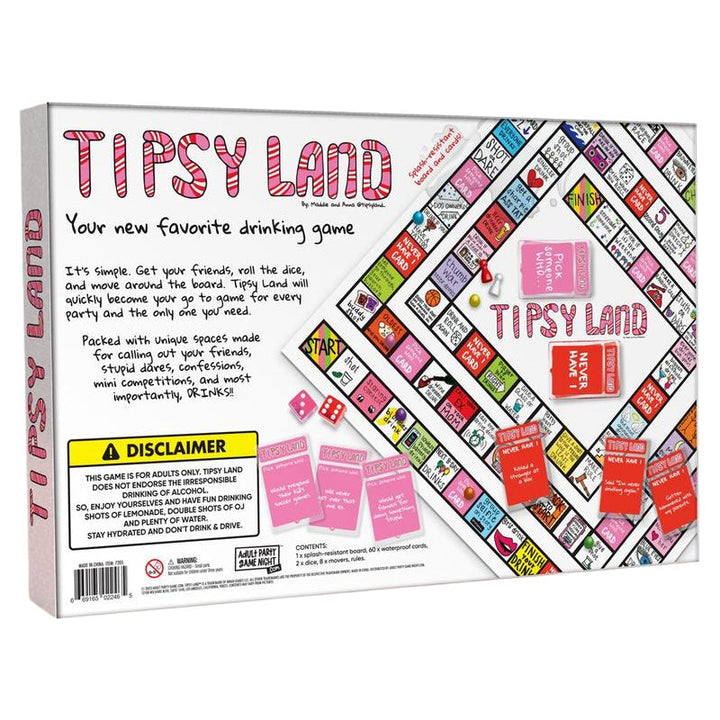 Lisslune | Party Board Game - Fun Drinking Game for Friends