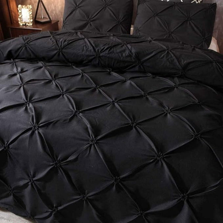 Lisslune | Airweave Pintuck | 3pcs Duvet Cover Set