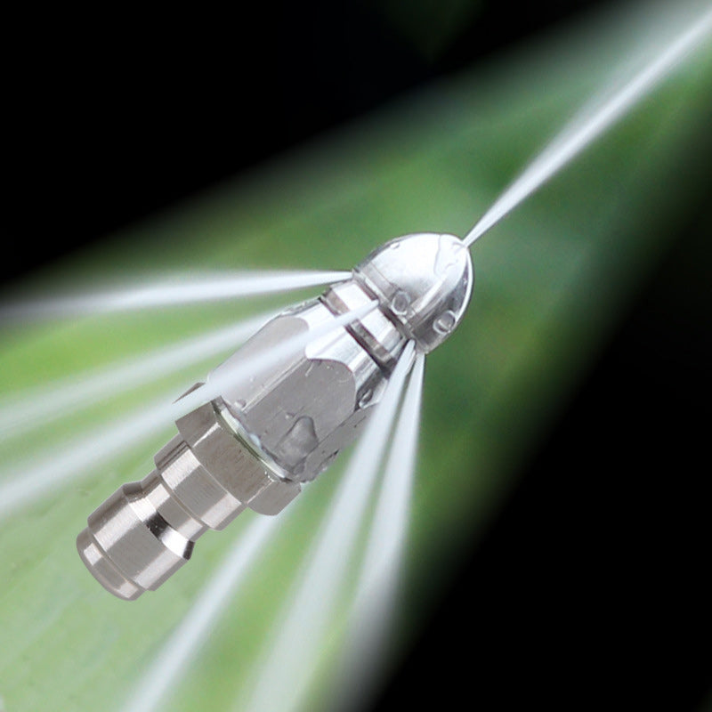 Lisslune | High-pressure nozzle made of stainless steel for unclogging drain pipes