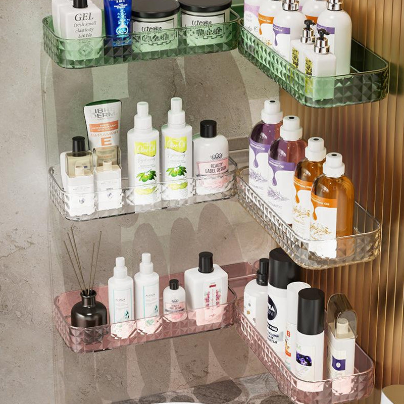 Lisslune | Multifunctional, wall-mounted, rotatable U-shaped storage corner shelf