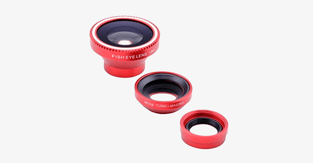 Lisslune | 3-piece camera lens attachment set for smartphones – Take better pictures!