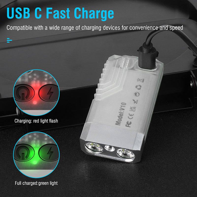 Lisslune | V10 Mini Portable Flashlight