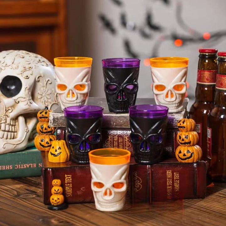Lisslune | LED Skull Wine Glass 12 PCS