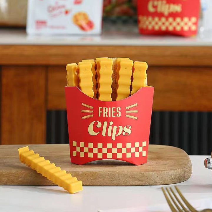 Lisslune | Funny Magnetic French Fry Food Clips