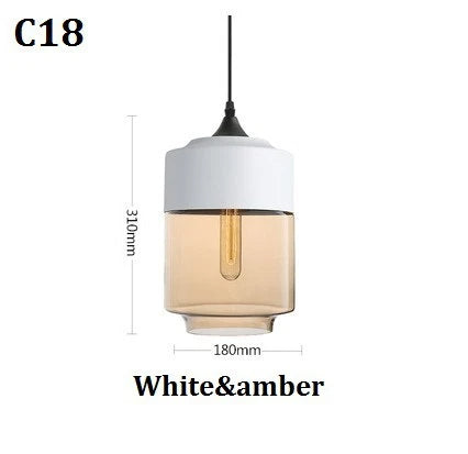 Lisslune | EternaGlow Pendant Light made of Glass and Wood | Elegant Design for Your Home