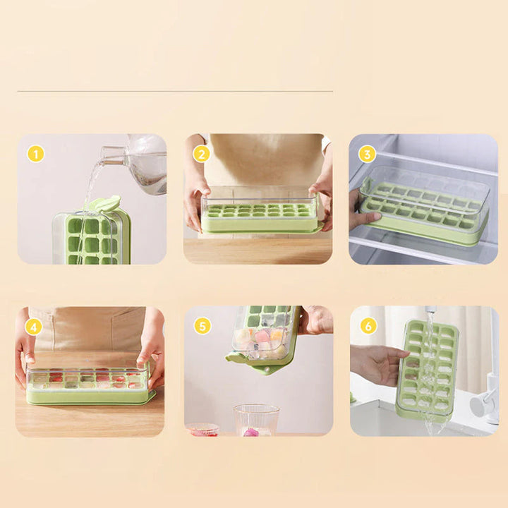 Lisslune | Quick Ice Cube Maker Box