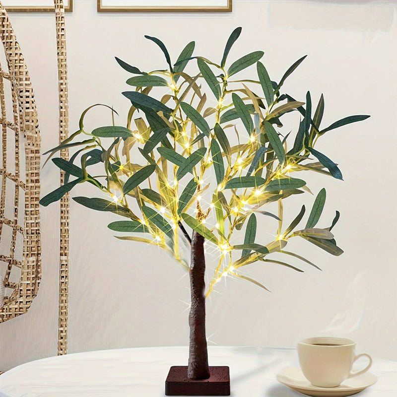 Lisslune | Atmospheric Light Tree with Red Birds – Flexible LED Decoration Tree
