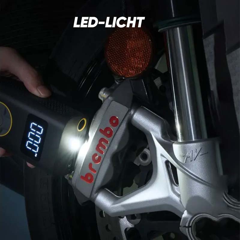Lisslune | Multifunctional portable tire pump