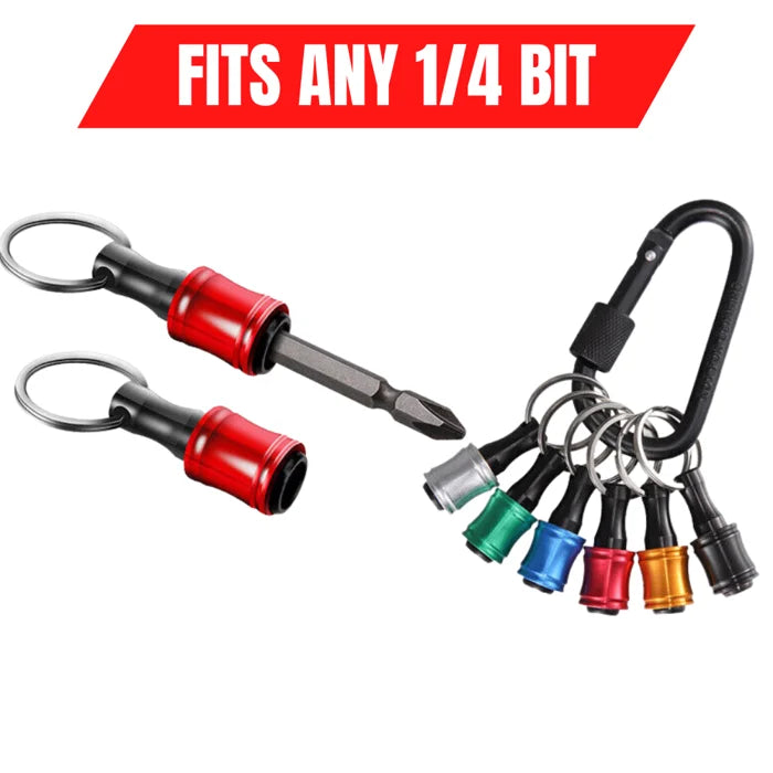 Lisslune | 1/4" Hex Screwdriver Head Holder Hiking Buckle