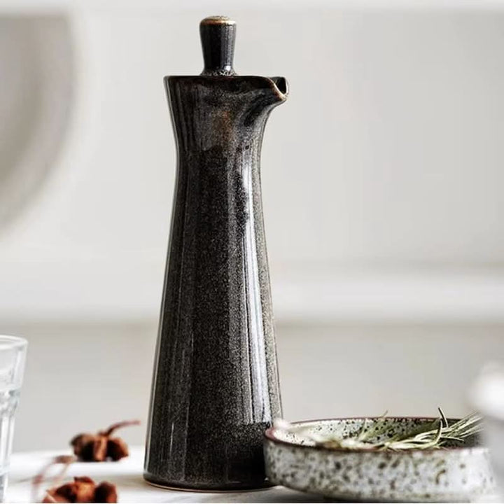 Lisslune | Nordic Ceramic Oil and Spice Bottle – 120ml