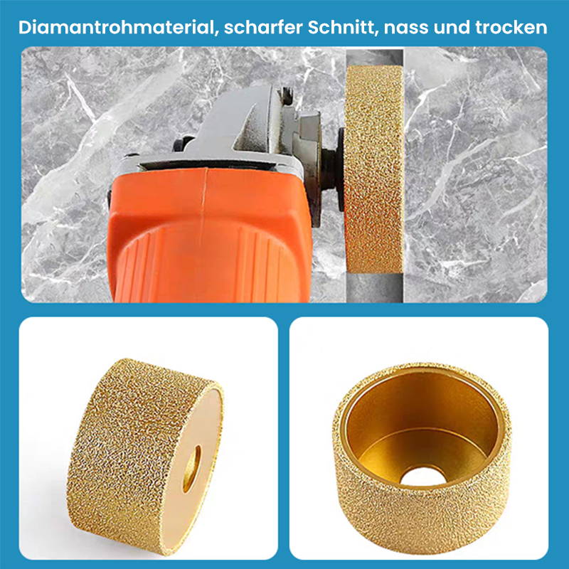 Lisslune | Diamond grinder with straight edge