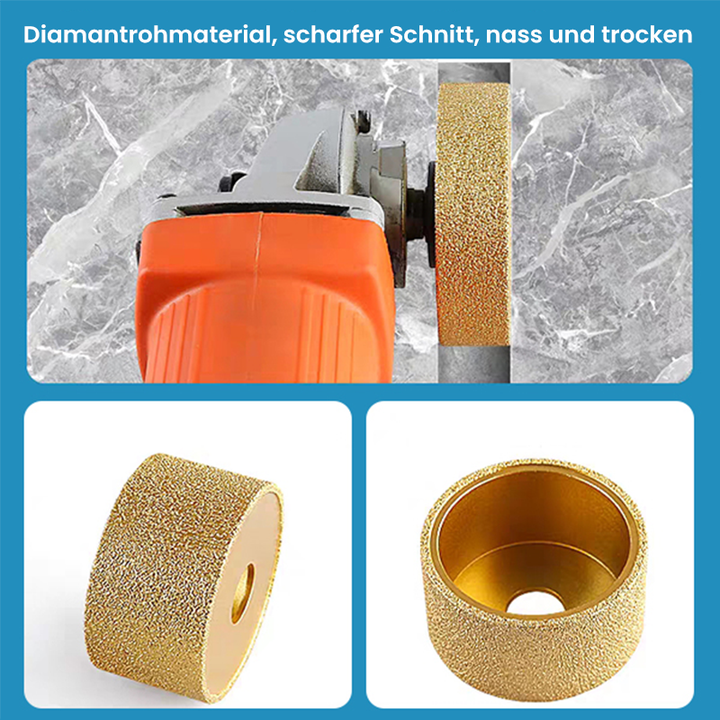 Lisslune | Diamond grinder with straight edge