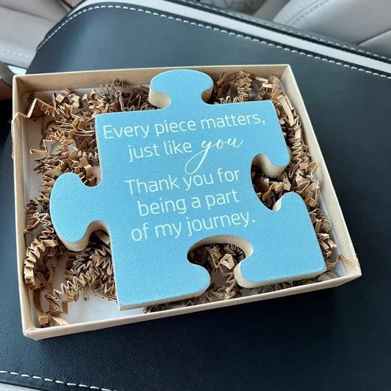 Lisslune | Puzzle Piece Thank You Gift
