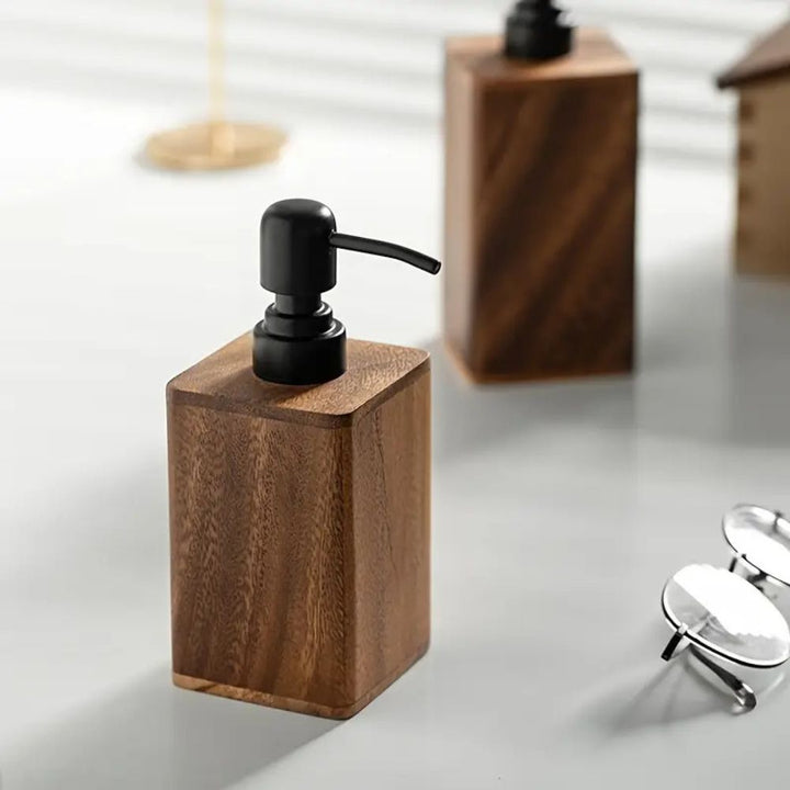 Lisslune | Walnut Aura Lotion & Soap Dispenser
