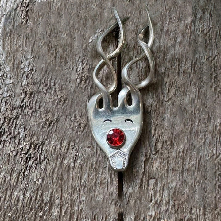 Lisslune | Funny Fork Reindeer Decoration
