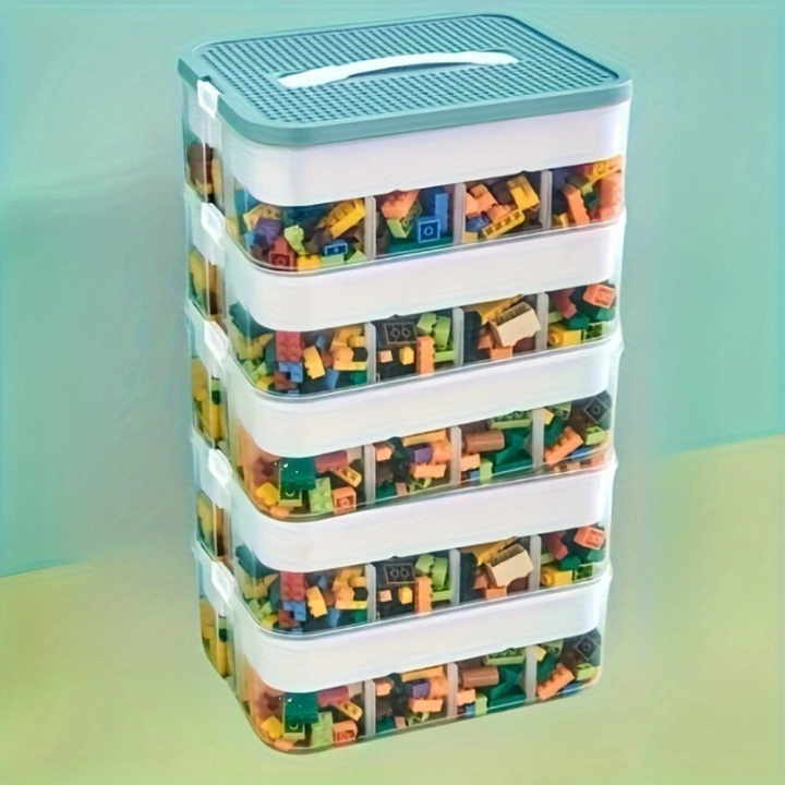 Lisslune | StackSmart Slim Stackable Storage Solution – Stylish and Space-Saving