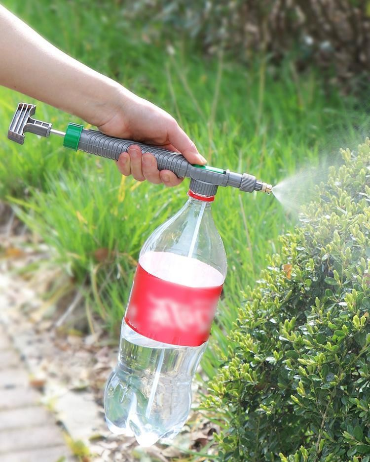 Lisslune | Universal Bottle Garden Sprayer with High Pressure Nozzle – For Plant Watering and Cleaning