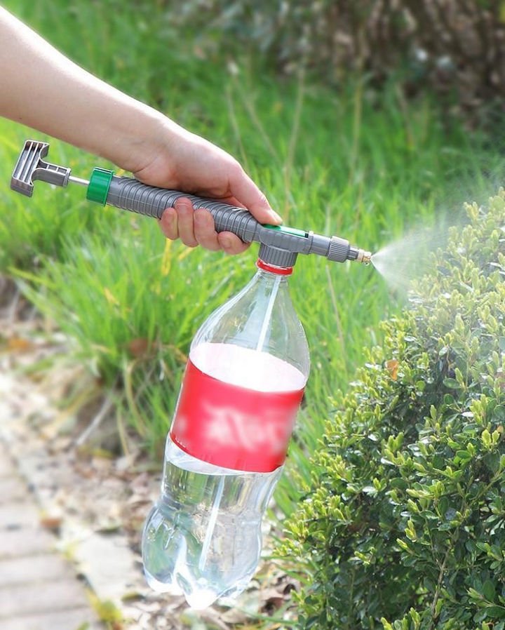 Lisslune | Universal Bottle Garden Sprayer with High Pressure Nozzle – For Plant Watering and Cleaning