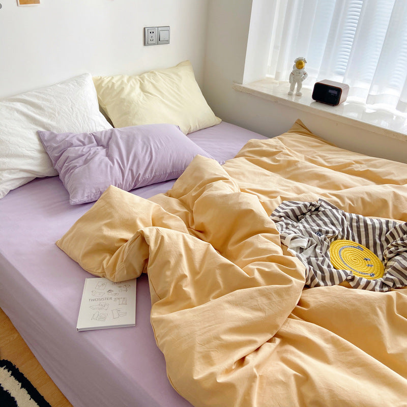 Rynx Aesthetic Pastel Color Combo Bedding Set