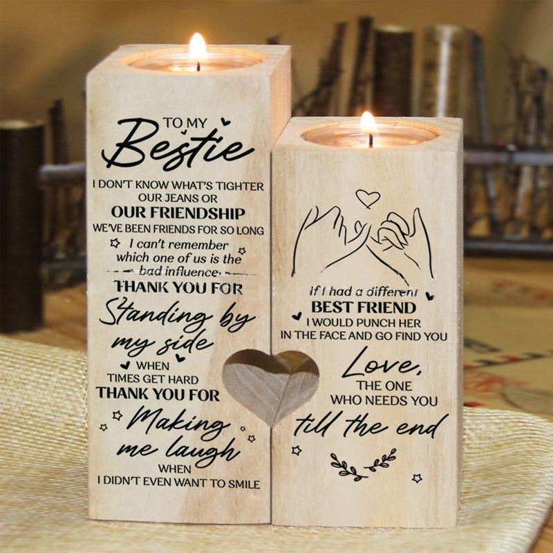 Lisslune | Creative candle holder made of wood