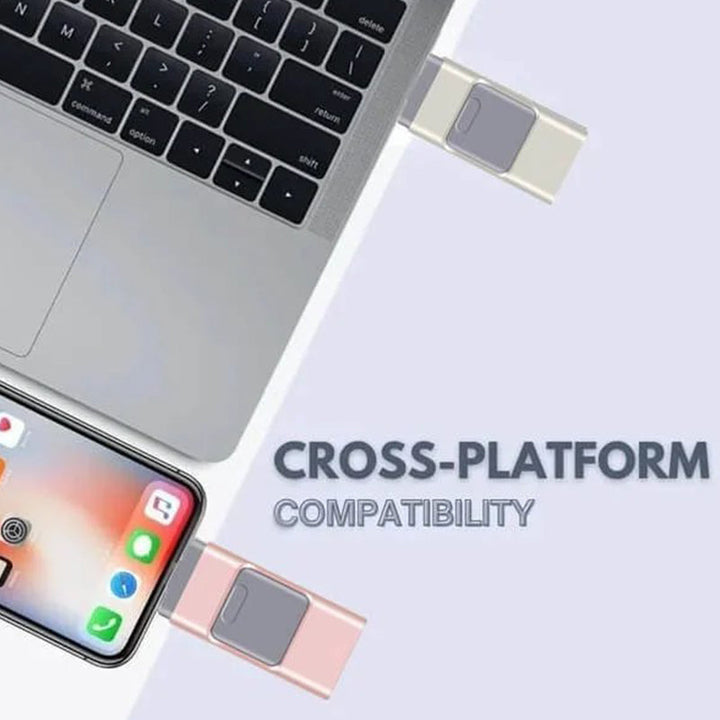 Lisslune | 4 In 1 High-Speed USB Flash Drive for Multiple Devices