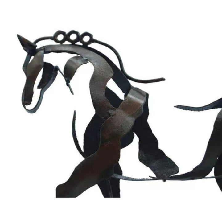 Lisslune | Hollow Horse Ornament made of Metal