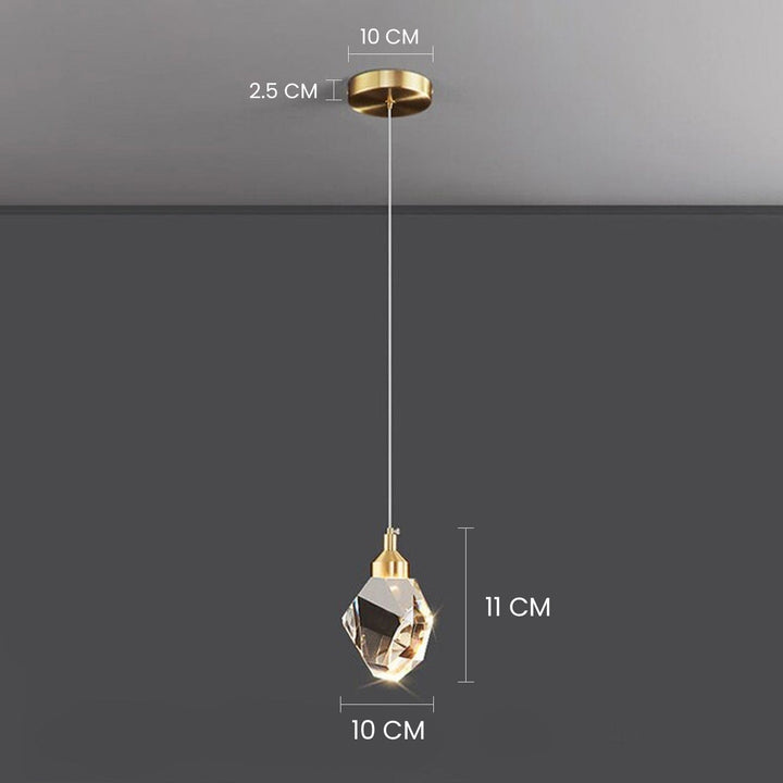 Lisslune | Crown Jewel pendant light