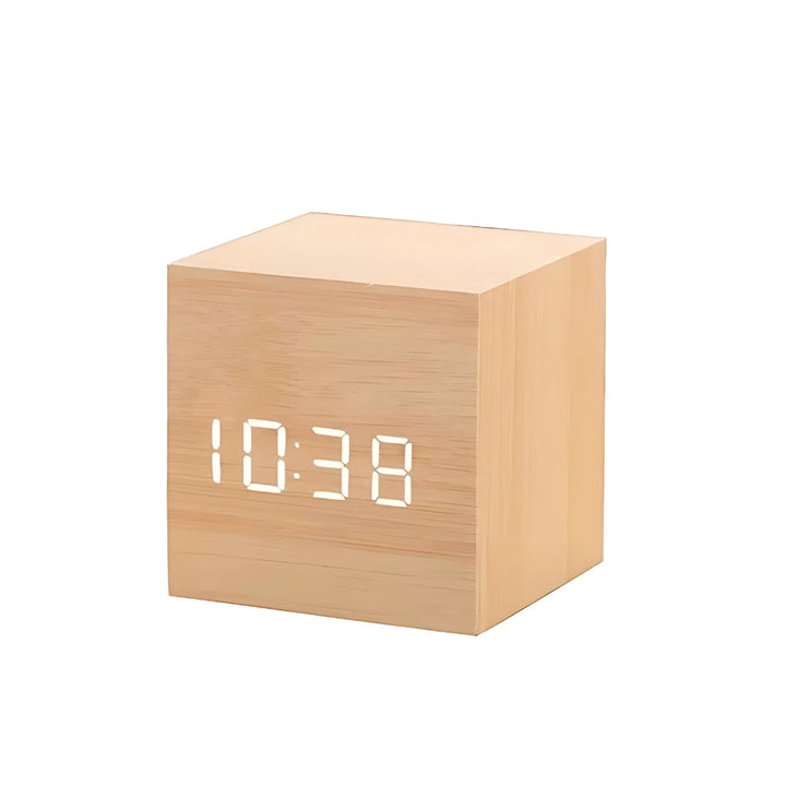 Lisslune | Modern Cube LED Alarm Clock