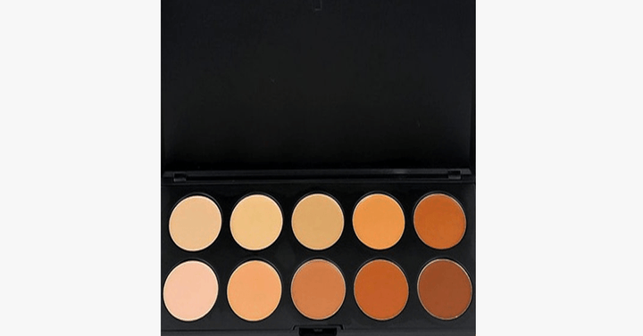 Lisslune | 10 Color Concealer Palette - Magically hides all your imperfections and dark circles to give you a flawless look!