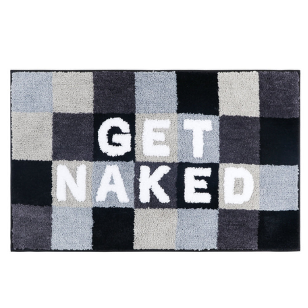 Lisslune | "Get Naked" Funny Bathroom Mat