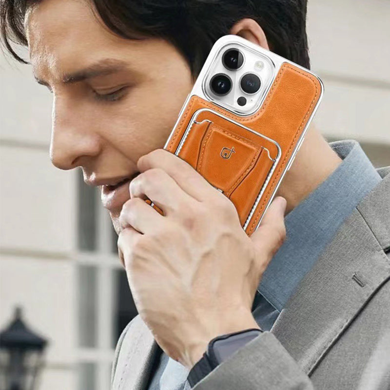 Lisslune | Luxurious Leather Magnetic Phone Case