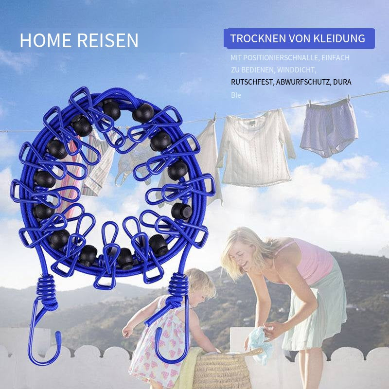 Lisslune | Portable elastic travel laundry rack