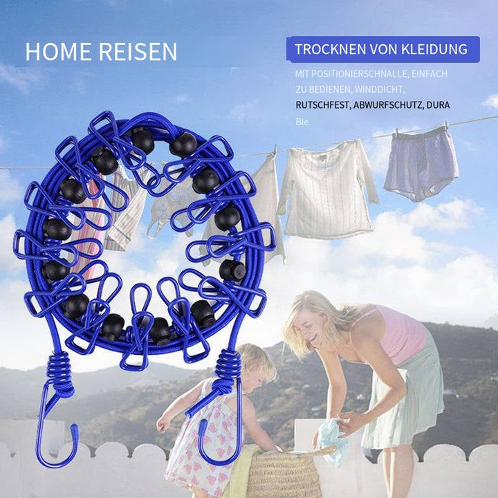 Lisslune | Portable elastic travel laundry rack