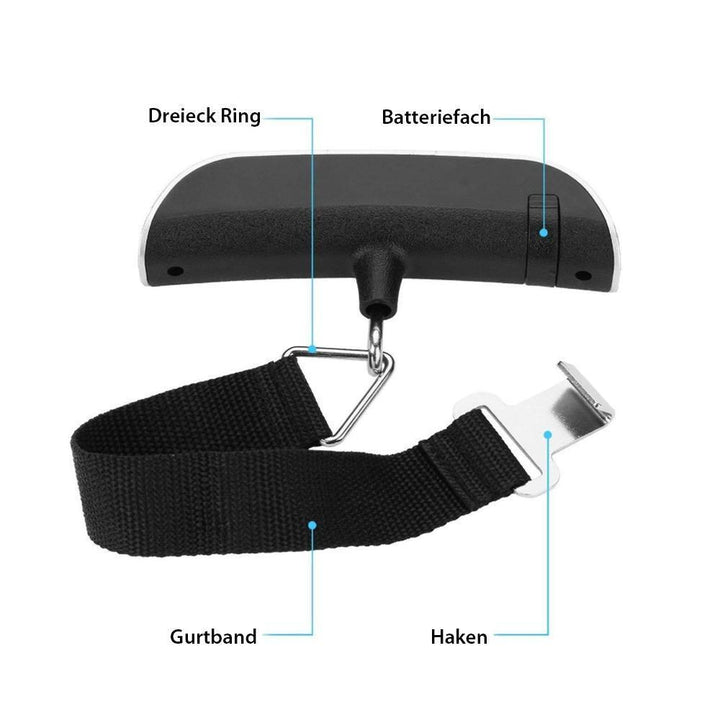 Lisslune | Portable digital scale with battery