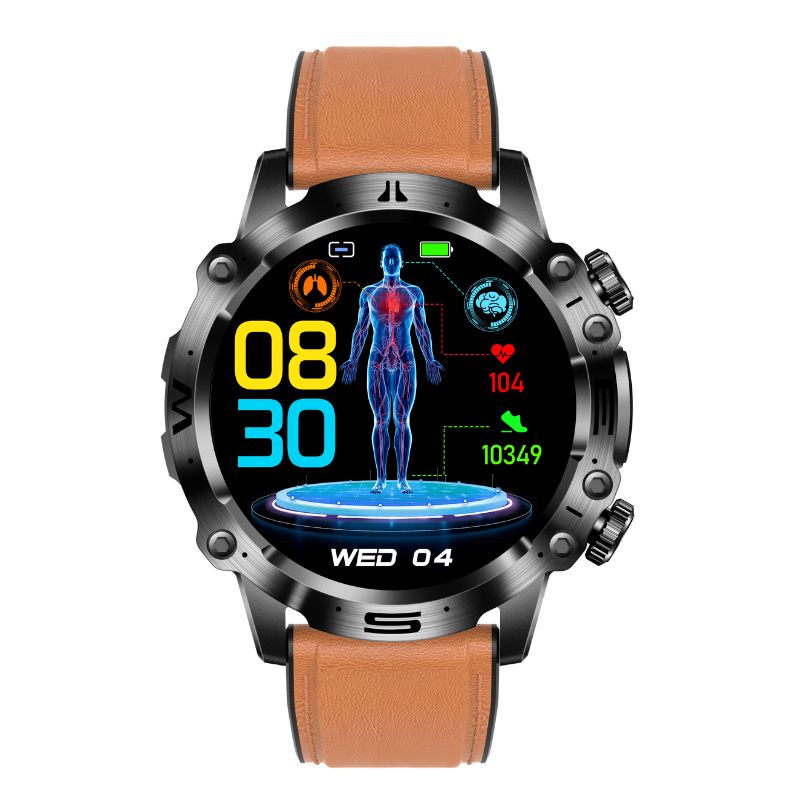 Lisslune | SugarPulse - ECG Blood Sugar Blood Pressure Health Sports Watch