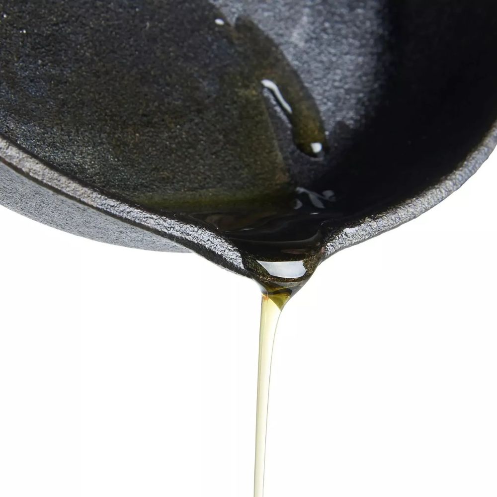 Lisslune | Black Cast Iron Frying Pan