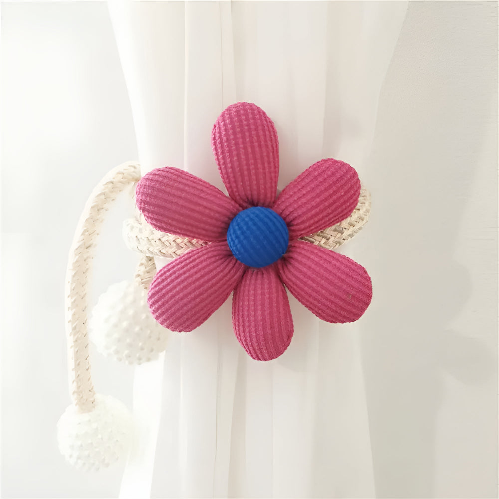 Lisslune | Whimsical Flower Curtain Tie Back