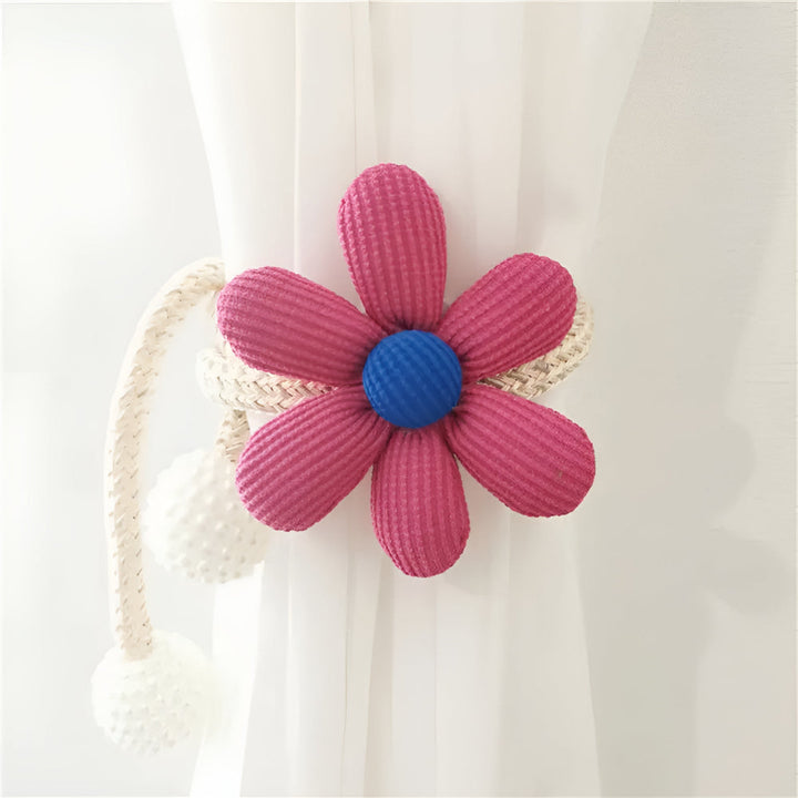 Lisslune | Whimsical Flower Curtain Tie Back
