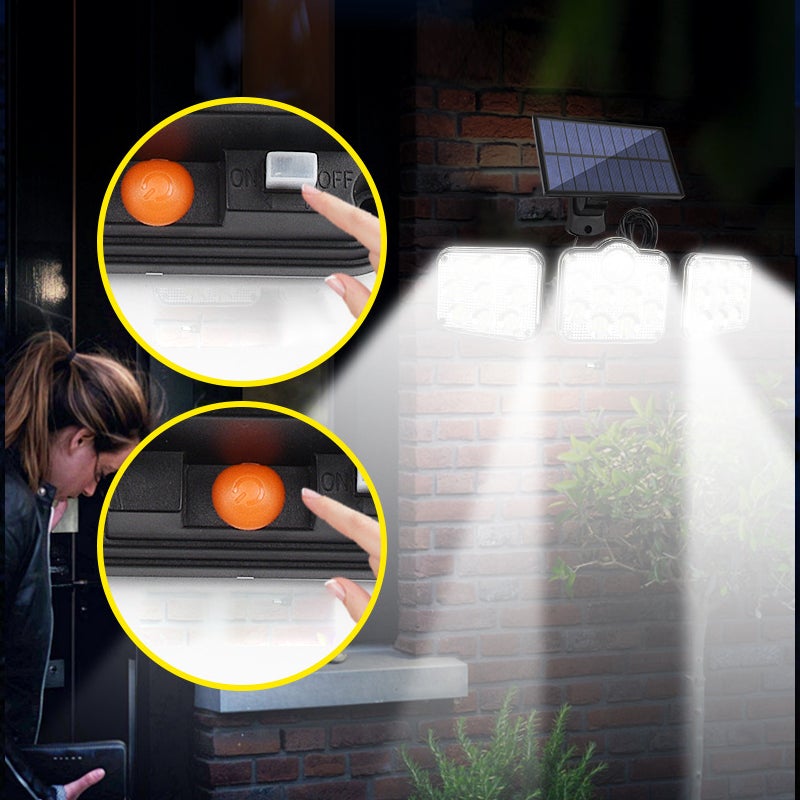 Lisslune | Solar split induction wall lamp with remote control (Buy 2 shipping free)