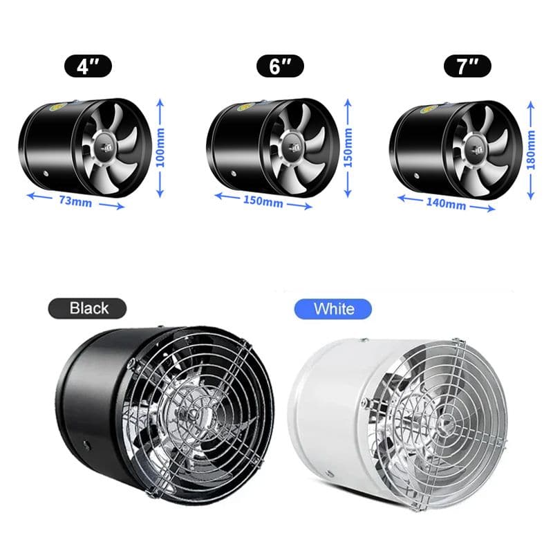 Lisslune | Powerful, quiet exhaust fan – Improve air quality at home and in the office