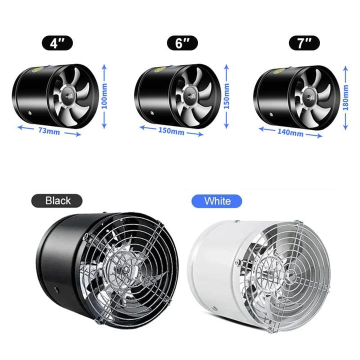 Lisslune | Powerful, quiet exhaust fan – Improve air quality at home and in the office