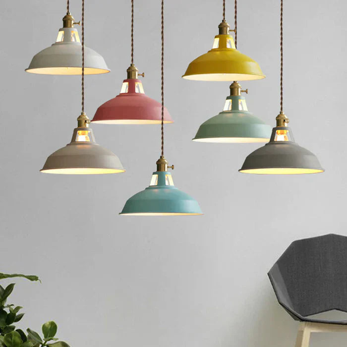 Lisslune | Industrial Retro Pendant Light - IronGlow
