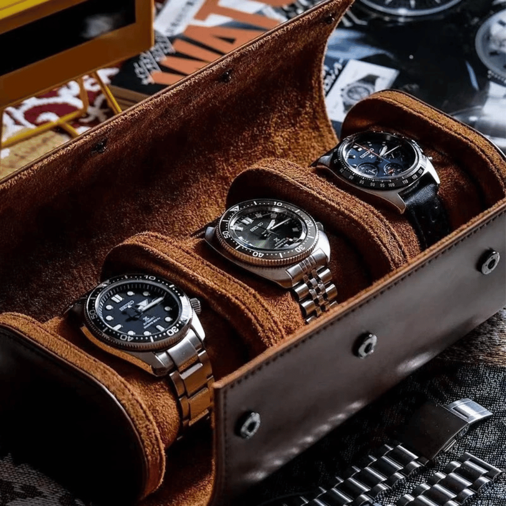 Lisslune | Leather Watch Holder – Luxury & Stylish Watch Storage Case
