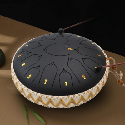 Lisslune | EchoDrum – Steel Tongue Drum for Meditation, Yoga, and Relaxation