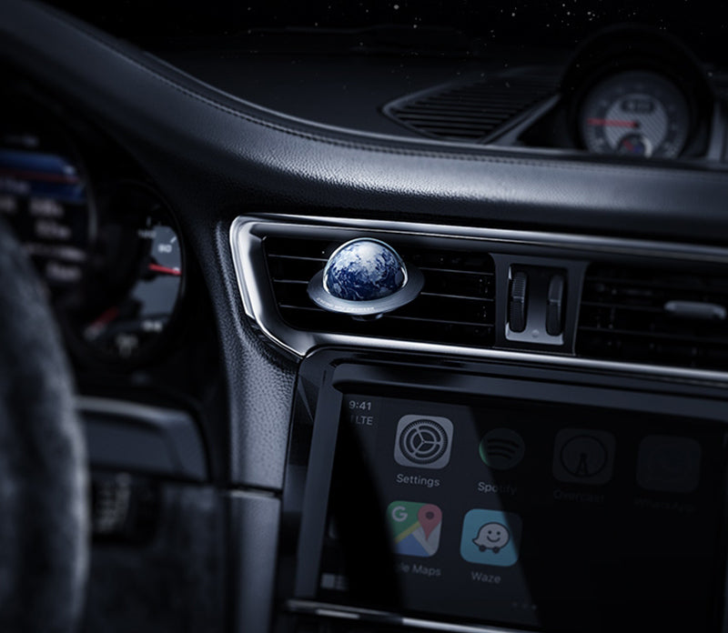 Lisslune | Cool & Rotatable Car Air Freshener, with Magnetic Suction Lid, Simple Installation, Fast Diffusion and Stable Fixing